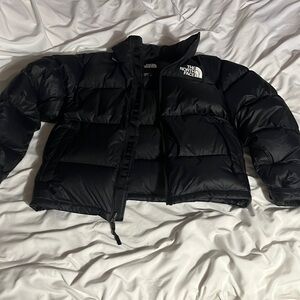black north face puffer medium,Men 1996 Nuptse jacket medium